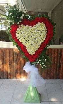 D���n Nikah A��l�� �i�ekleri kalp pano Ankara �i�ek�ileri �i�ek�i