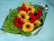 Ankara �i�ek�i d�kkan�m�zdan Kar���k gerbera �i�ekleri buketi