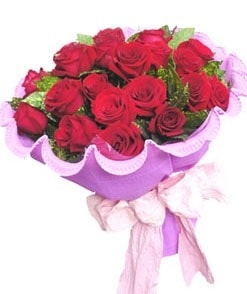 12 adet k�rm�z� g�lden g�rsel buket  Ankara �i�ek�i ma�azas�
